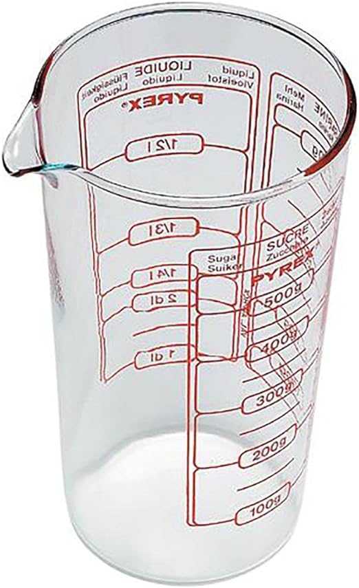 Maatglas 0,5L Pyrex