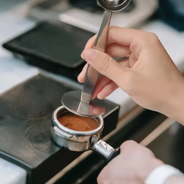 Coffee tamper + coffee spoon