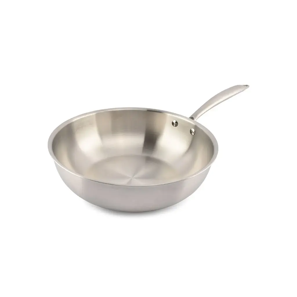 WOK PAN rvs D29,5xh8,5cm