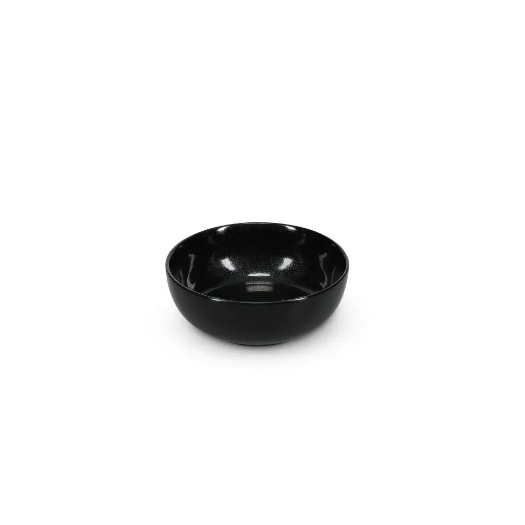 Kom 16xh4,5cm zwart Ovio