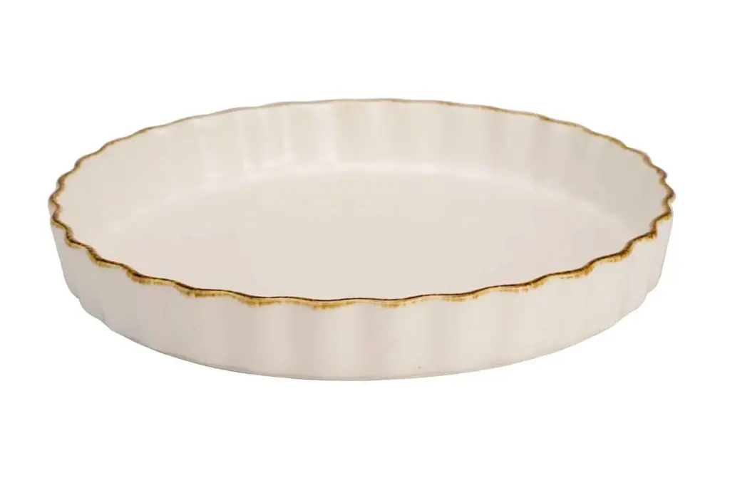 BRISBANE WHITE TAARTVORM D27,2XH4CM