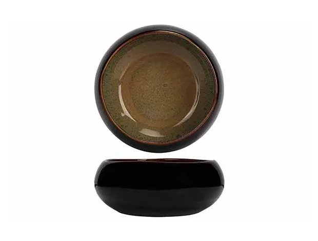 SPLASH BLACK SCHAALTJE D12XH5CM