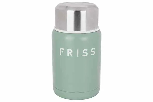 FRISS VOEDSELDRAGER RVS 500ML GROEN