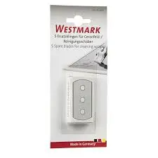 5 Spare blades for cleaning scraper »Piccobello«