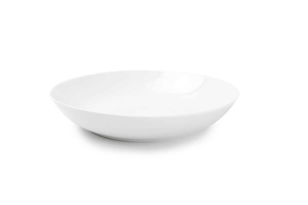 Diep bord 21xH4,5cm coupe Basic White