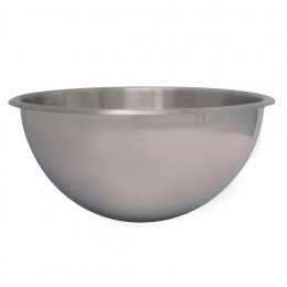 1/2 BOLVORMIGEKOM INOX Ø 24CM 3,6L