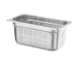 Gastronormbak geperforeerd 1/3 150 mm rvs Profi Line