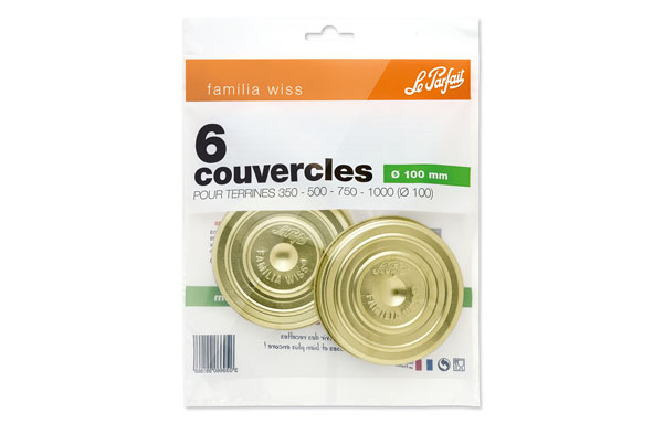 FAMILIA WISS DEKSELS D100MM SET6