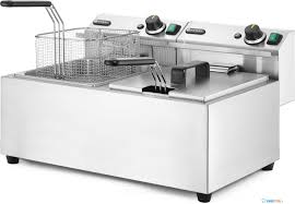 Friteuse MasterCook 2x8 l 455x605x355 mm 230V 2x3500W