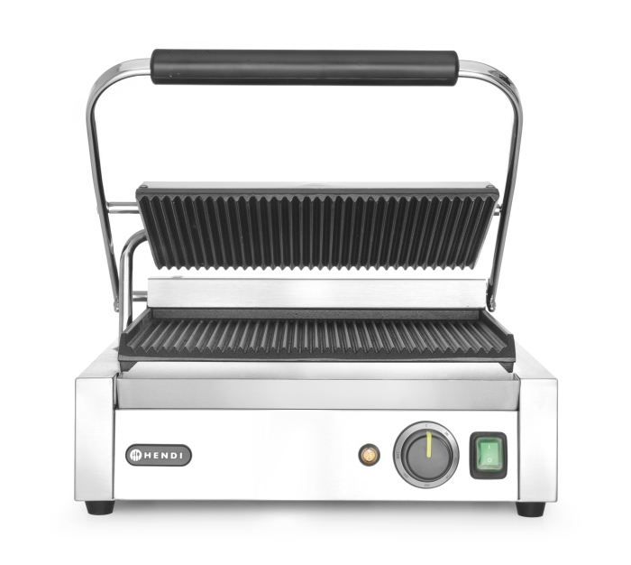 Contactgrill Panini boven onder geribd 230V 2200W