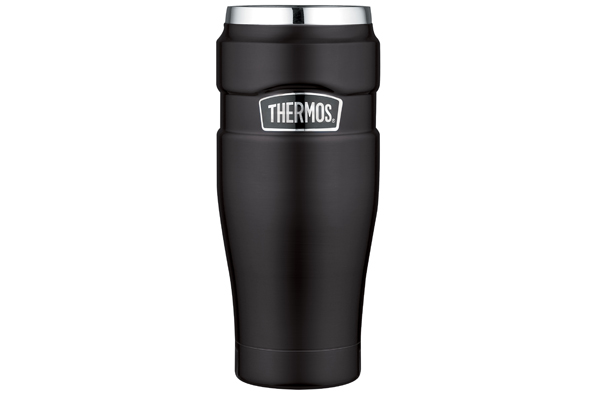 KING TUMBLER MUG ZWART MAT 470ML