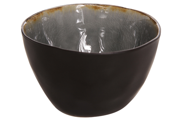 LAGUNA BLUE-GREY SCHAALTJE D10XH6.5CM