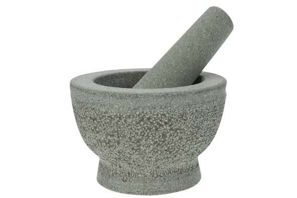 MORTIER EN STAMPER GRANIET D13X8,5CM