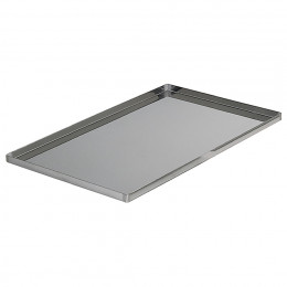 PLAQUE GASTRO INOX 1O.1O° B.D. GN 1/1 52,7X32,4X2