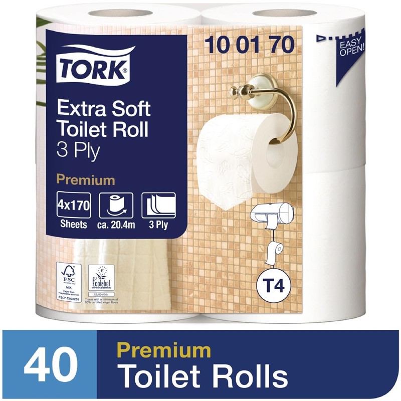 Tork ultrazacht toiletpapier 40 rollen