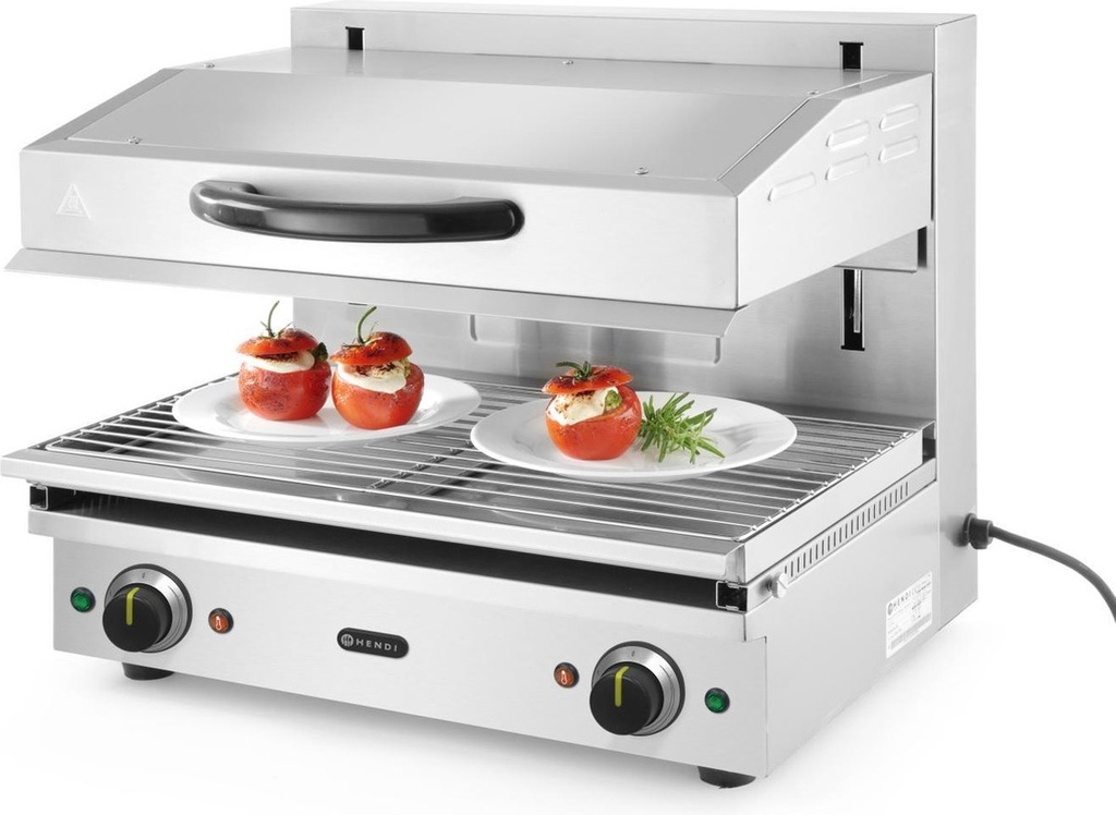 Salamander rvs type 600 verwarmd tot 300 gr 230V 3600W