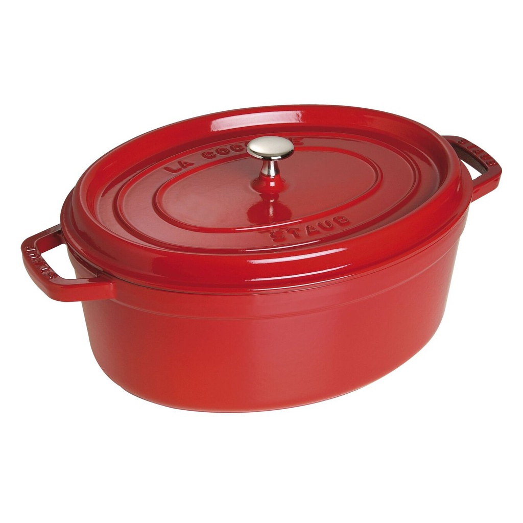 Staub Cocotte , ovaal 33 cm - kers 6,7 l