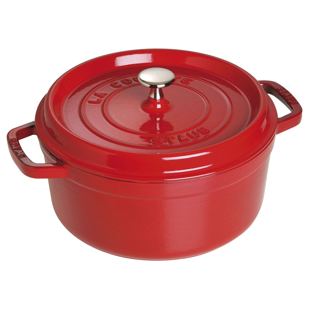 Staub Cocotte , rond 24 cm - kers 3,8 l