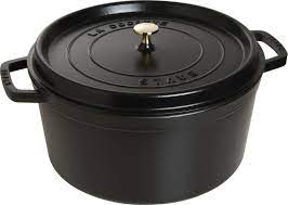 Staub Cocotte , rond 34 cm - zwart 12,6 l