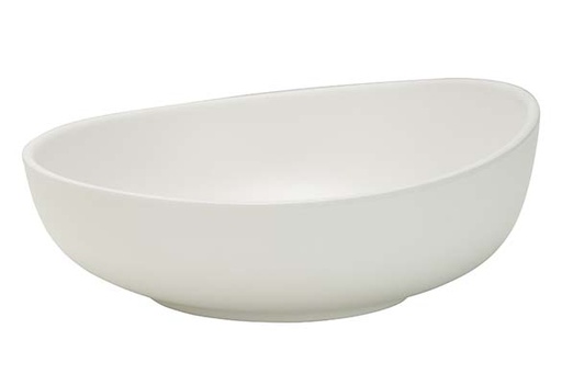 [9122551] Bol mélamine blanc organique 18xh6.5cm