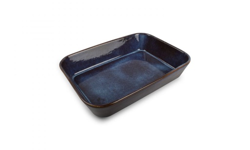 [715893] Plat à four 35x26xH7cm bleu Duna