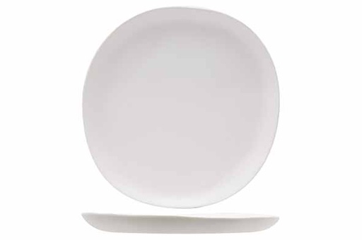 [2539953] KUPO ASSIETTE PLATE COCONUT MILK D28XH1,7CM MELAMINE