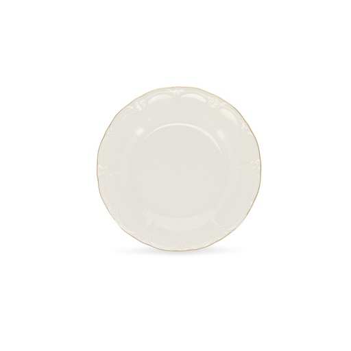 [741074] Diep bord Retro Gold 23,5/14xH4cm