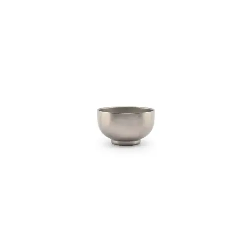 [614162] Kom 13xH7,5cm dubbelwandig vintage zilver Host
