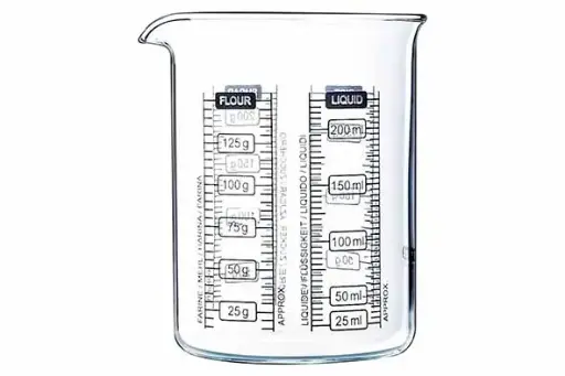 [LABBK25] MESURE GARDUEE PYREX 0,25L