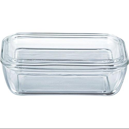 [N3913]  BOTERPOTJE 17X10,5XH6,2CM - GLAS