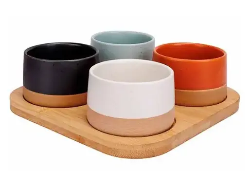 [5918003] DELA APEROSET 5PCS - SERVEERPLANK