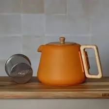 [7912176] THEEPOT VIGGO 1000ML GEEL
