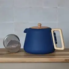 [7912177] THEEPOT VIGGO 1000ML BLAUW