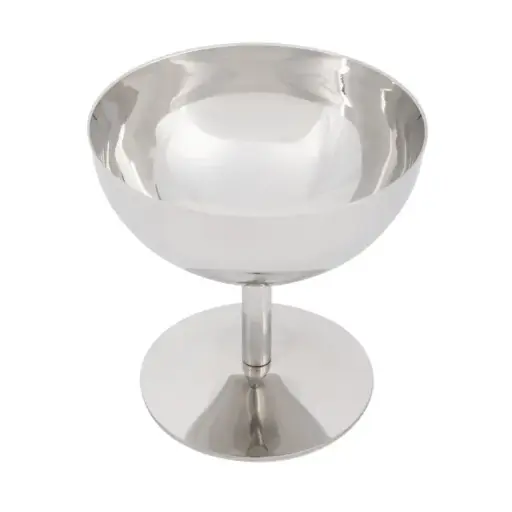 [fu287] Ijscoupebeker RVS Olympia 250ml