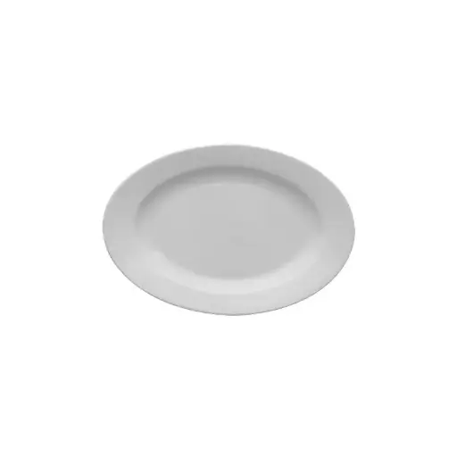 [2691022] Ovaal bord Kaszub porselein 33,5x22,7cm 