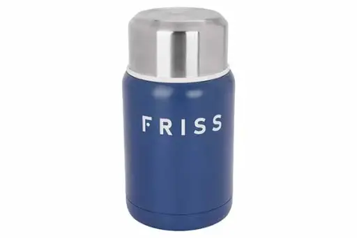 [5417012] FRISS VOEDSELDRAGER RVS 500ML BLAUW