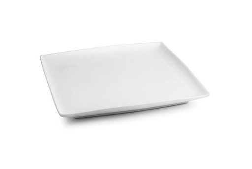 [702504] Plat bord 18x18cm wit Squito