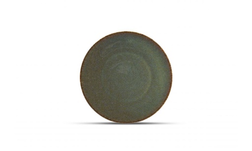 [740550] Plat bord 21cm groen Cirro