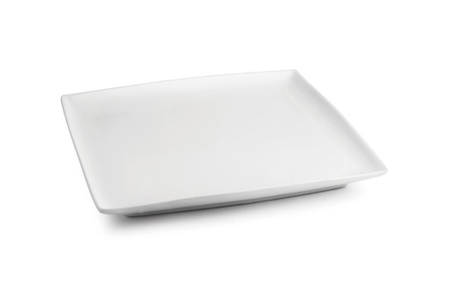 [702584] Plat bord 23x23cm wit Squito