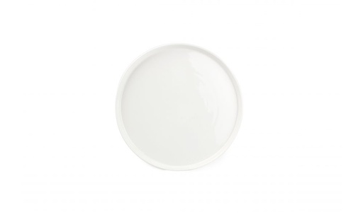 [711102] Plat bord 26,5xH2cm wit Gusto