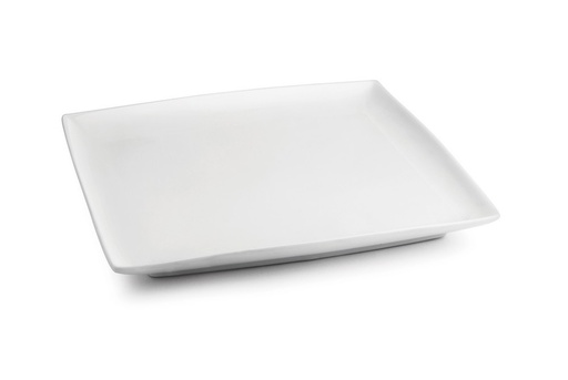 [702505] Plat bord 26x26cm wit Squito