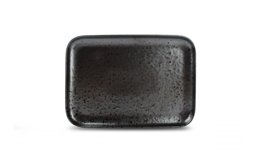 [605004] Plat bord 28x20cm black Oxido