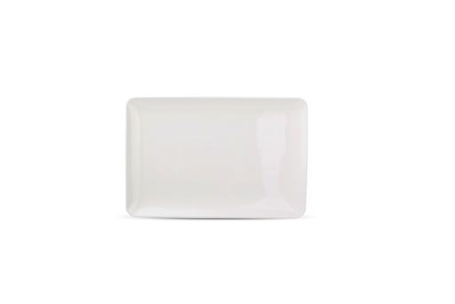 [711400] Plat bord 30x20cm wit Solid