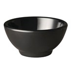 [GF143] APS Pure ronde melamine kom zwart 9cm