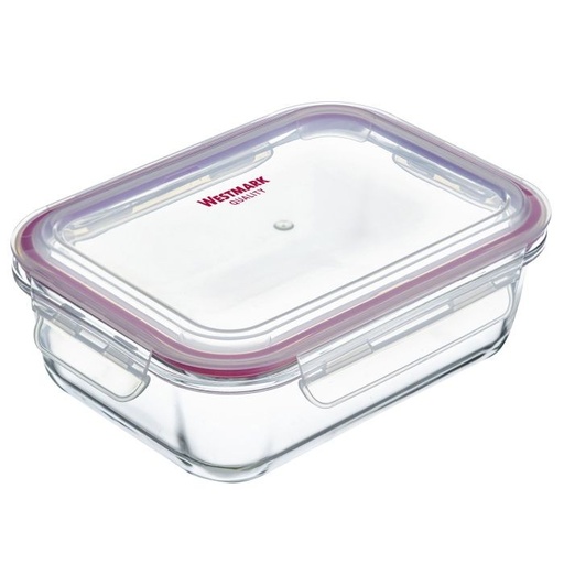 [23432270] Glass food storage box, 1040 ml