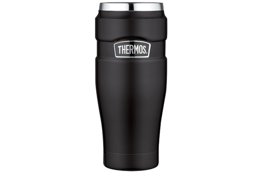 [125140] KING TUMBLER MUG ZWART MAT 470ML