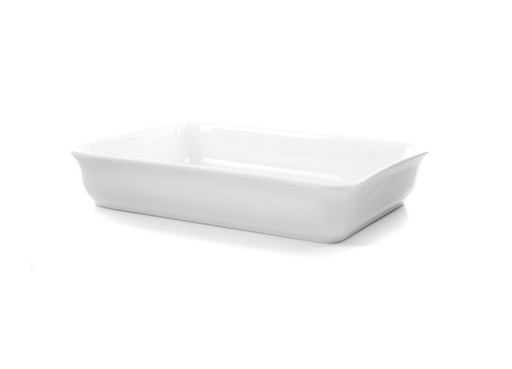 [752721] Ovenschaal 20x14xH4cm wit Flavor