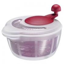 [2432224R] Salad spinner »Fortuna«, 5 l, red, shrink-foiled