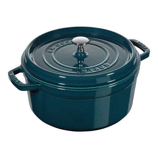 [1102437] Staub Cocotte rond 24 cm - la Mer 3,8 l