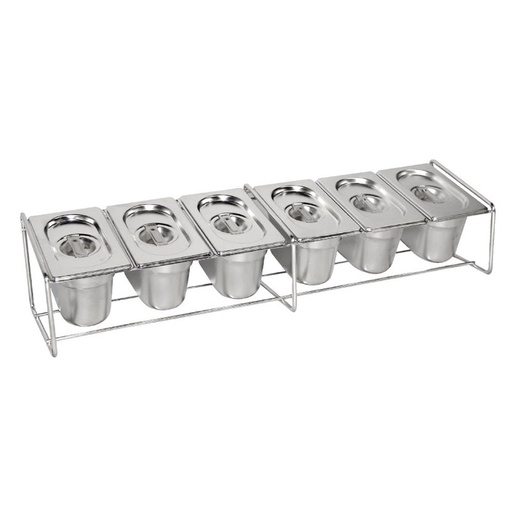 [CC051] Vogue GN bakhouder RVS 150(H) x 680(L) x 160(P)mm